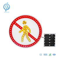 Настройте различные виды солнечных знаков безопасности дорожного движения